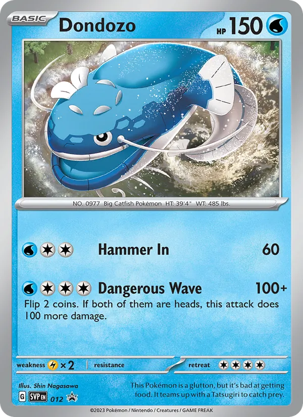 Dondozo (SVP Black Star Promos #012/225)