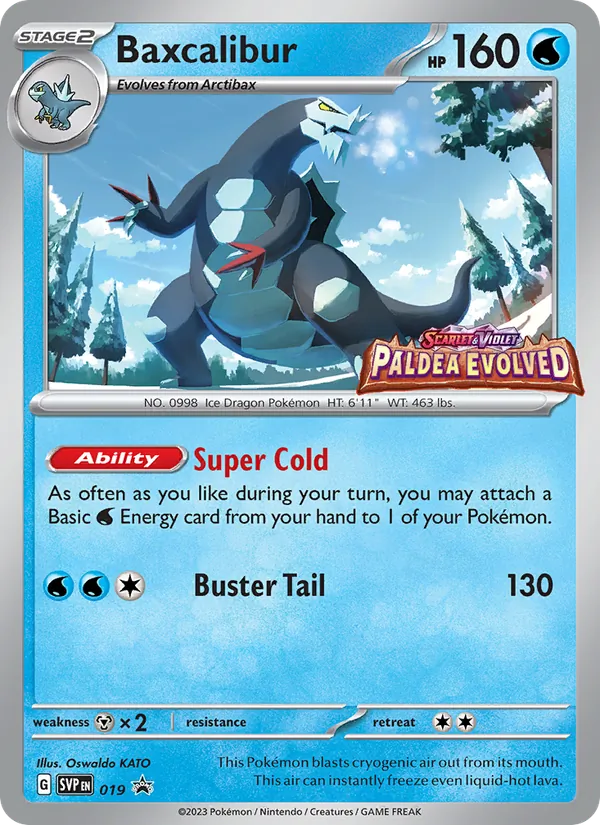 Baxcalibur (SVP Black Star Promos #019/225)