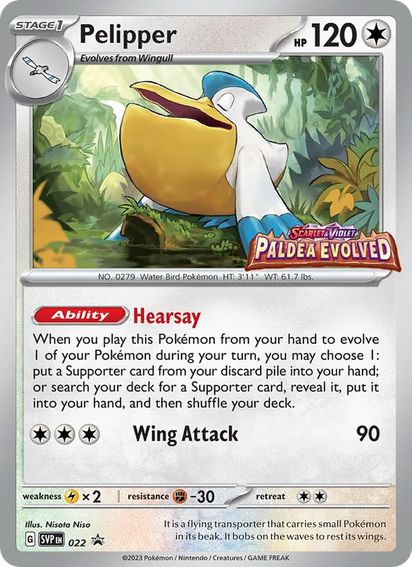 Pelipper (SVP Black Star Promos #022/225)