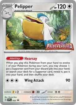 Pelipper (SVP Black Star Promos #022/225)