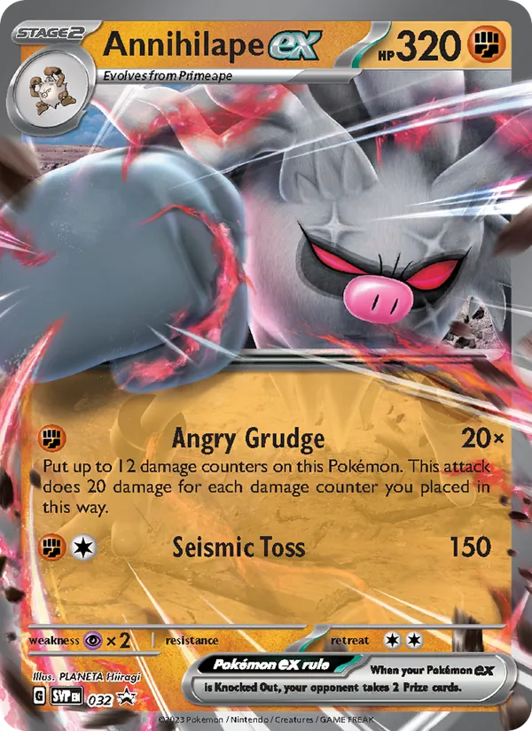 Annihilape ex (SVP Black Star Promos #032/225)