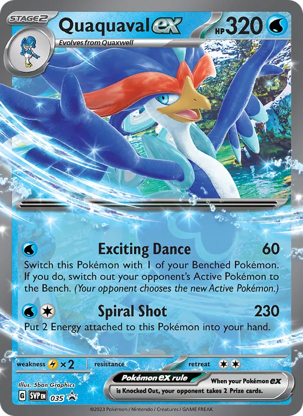 Quaquaval ex (SVP Black Star Promos #035/225)