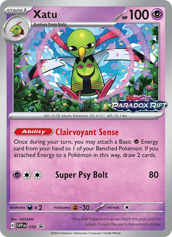 Xatu (SVP Black Star Promos #059/225)