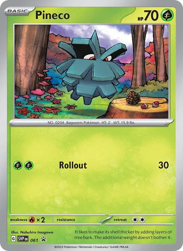Pineco (SVP Black Star Promos #061/225)