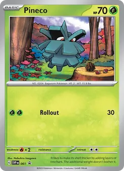 Pineco (SVP Black Star Promos #061/225)