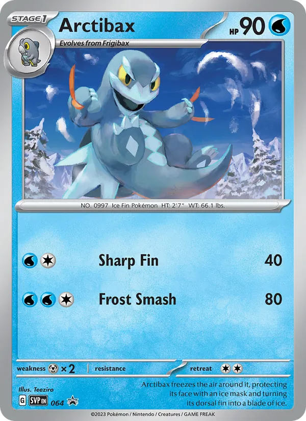 Arctibax (SVP Black Star Promos #064/225)