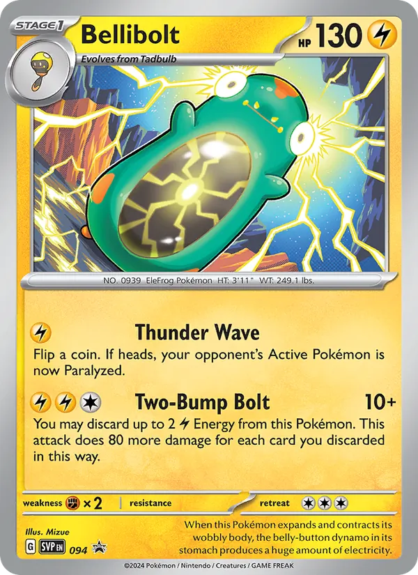 Bellibolt (SVP Black Star Promos #094/225)