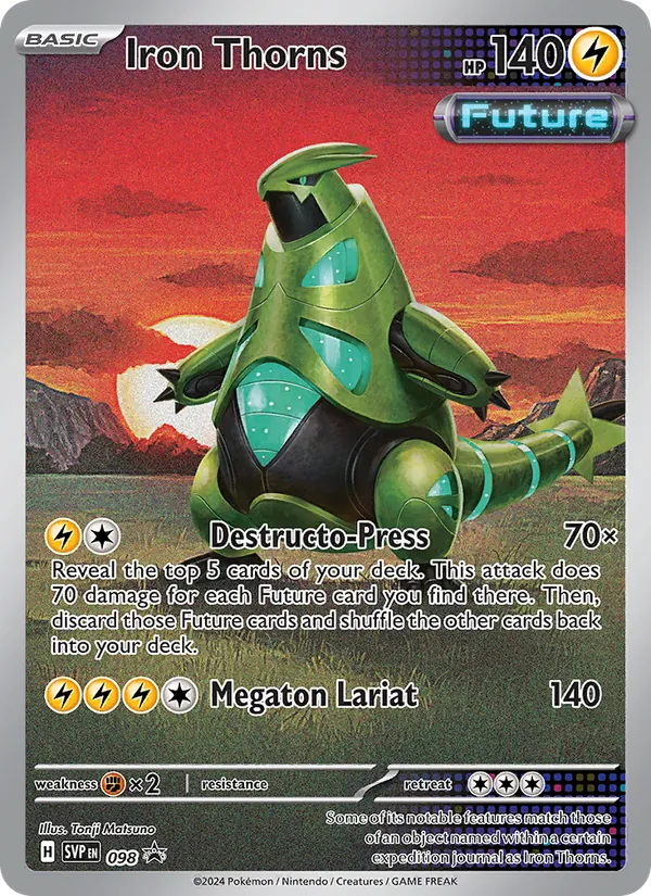 Iron Thorns (SVP Black Star Promos #098/225)