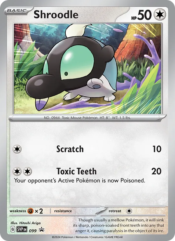 Shroodle (SVP Black Star Promos #099/225)