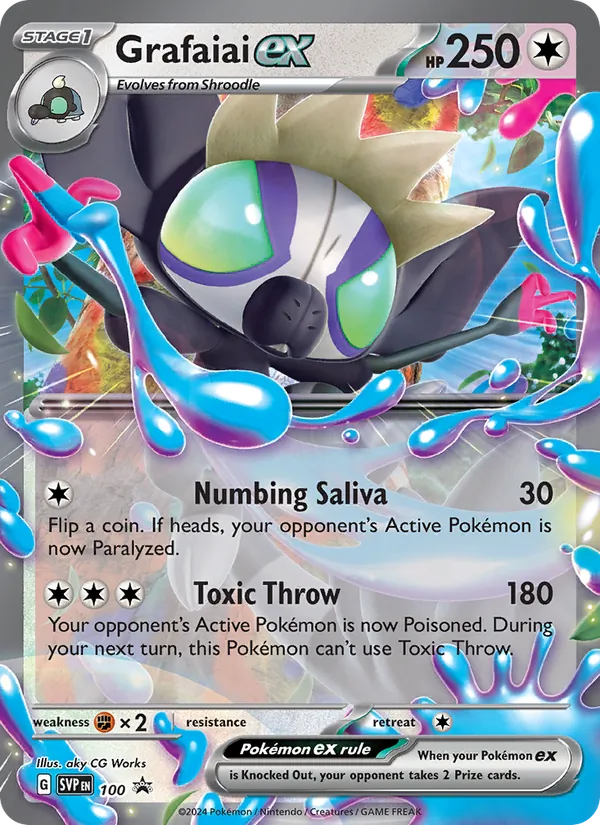Grafaiai ex (SVP Black Star Promos #100/225)