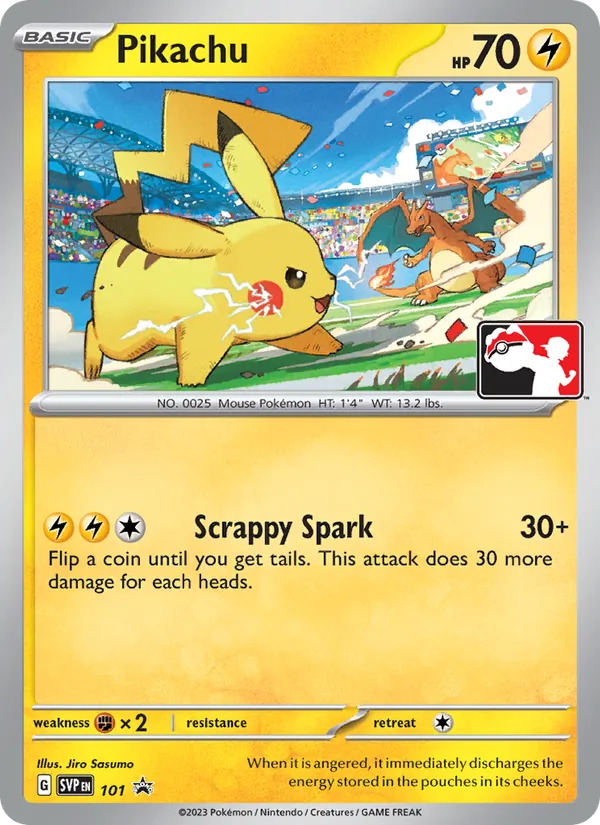Pikachu (SVP Black Star Promos #101/225)