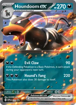 Houndoom ex (SVP Black Star Promos #103/225)