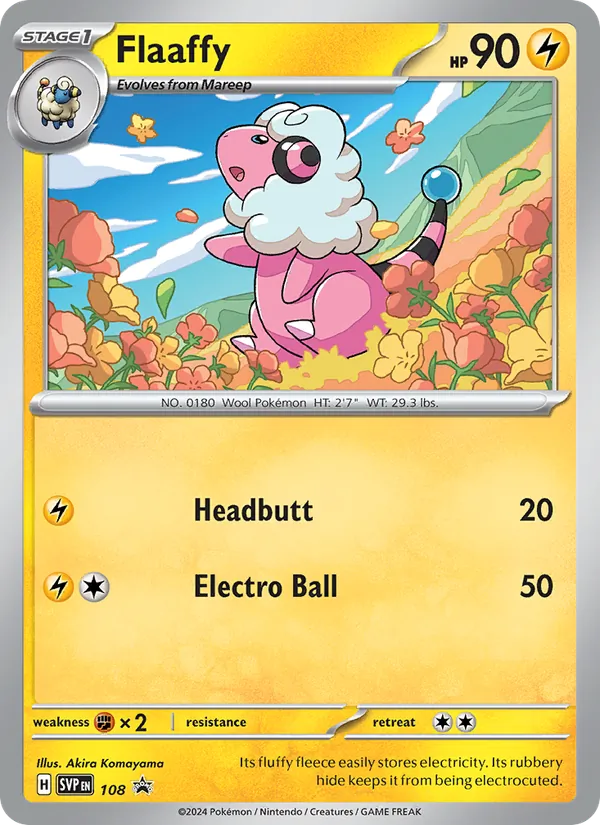 Flaaffy (SVP Black Star Promos #108/225)