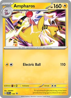 Ampharos (SVP Black Star Promos #109/225)