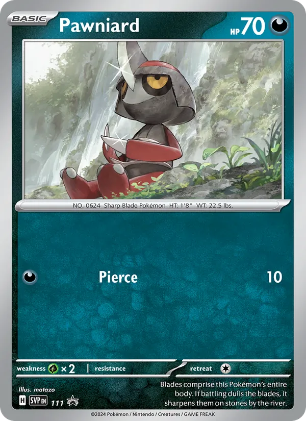 Pawniard (SVP Black Star Promos #111/225)
