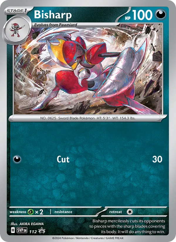 Bisharp (SVP Black Star Promos #112/225)