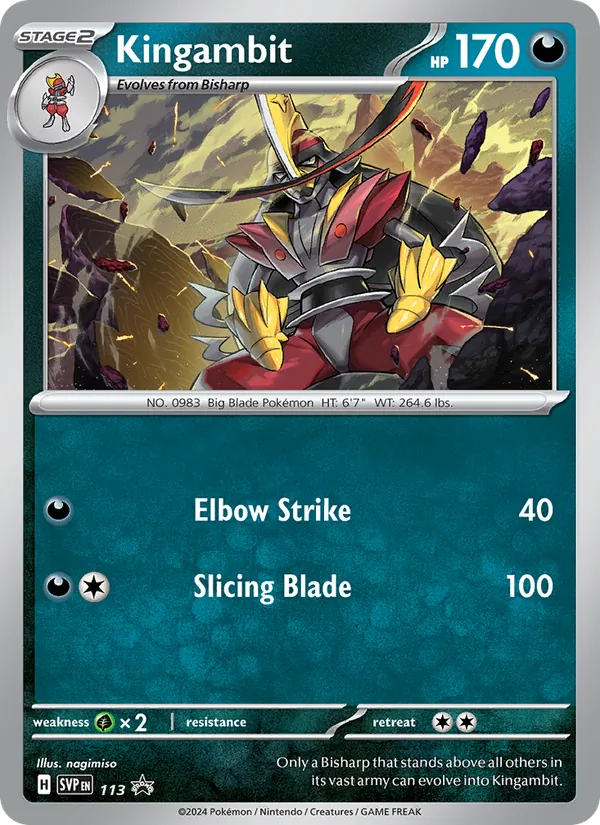 Kingambit (SVP Black Star Promos #113/225)