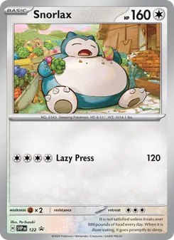 Snorlax (SVP Black Star Promos #122/225)
