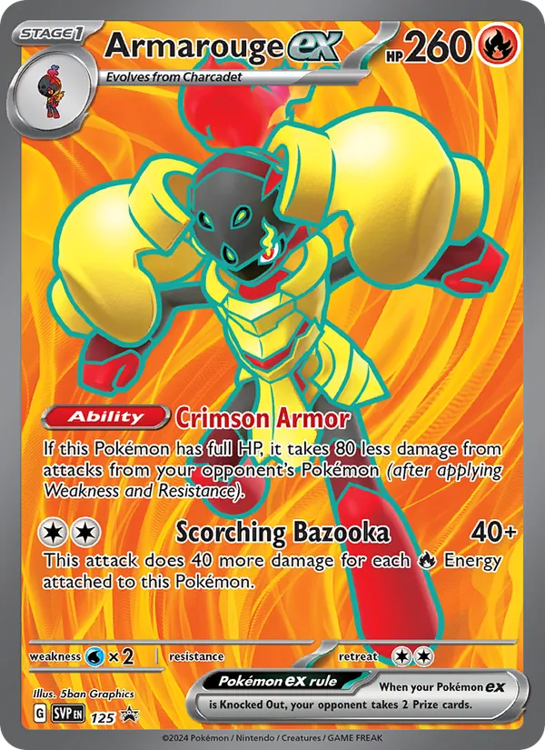 Armarouge ex (SVP Black Star Promos #125/225)