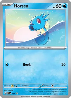 Horsea (SVP Black Star Promos #137/225)