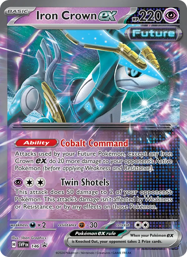 Iron Crown ex (SVP Black Star Promos #146/225)