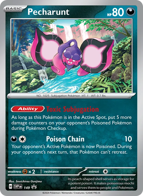 Pecharunt (SVP Black Star Promos #149/225)
