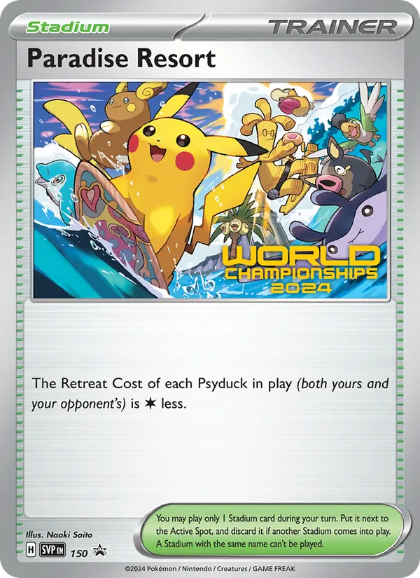 Paradise Resort (SVP Black Star Promos #150/225)