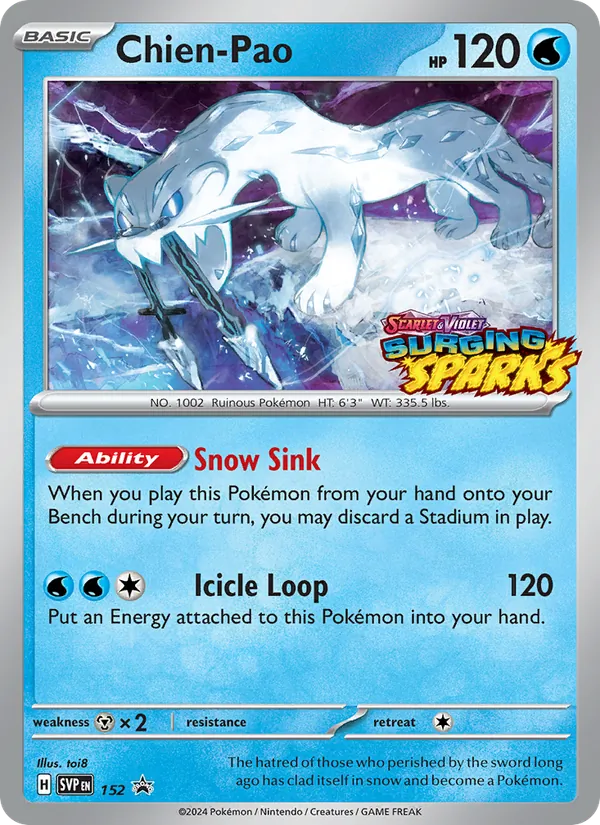 Chien-Pao (SVP Black Star Promos #152/225)