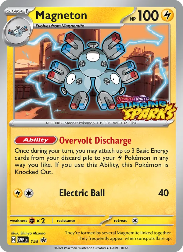 Magneton (SVP Black Star Promos #153/225)