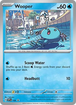 Wooper (SVP Black Star Promos #155/225)