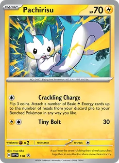 Pachirisu (SVP Black Star Promos #158/225)