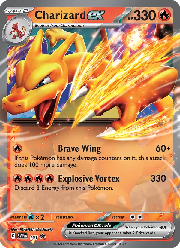 Charizard ex (SVP Black Star Promos #161/225)