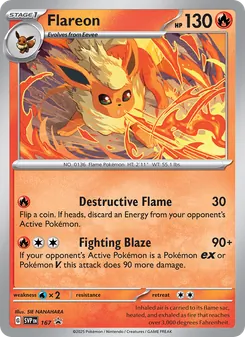 Flareon (SVP Black Star Promos #167/225)
