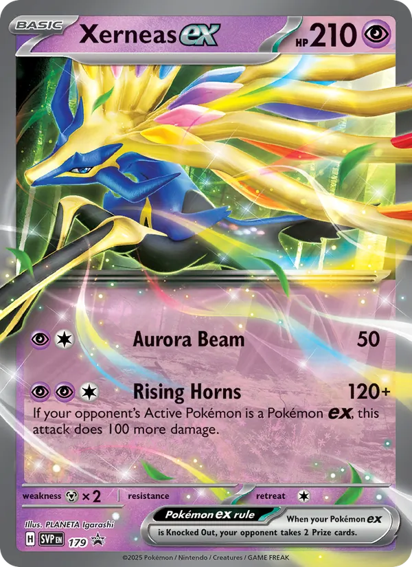 Xerneas ex (SVP Black Star Promos #179/225)