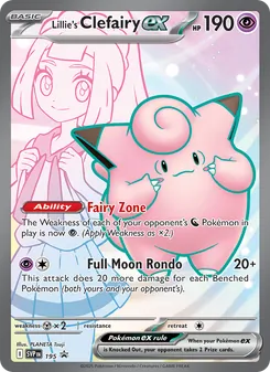 Clefairy ex da Lílian (SVP Black Star Promos #195/225)
