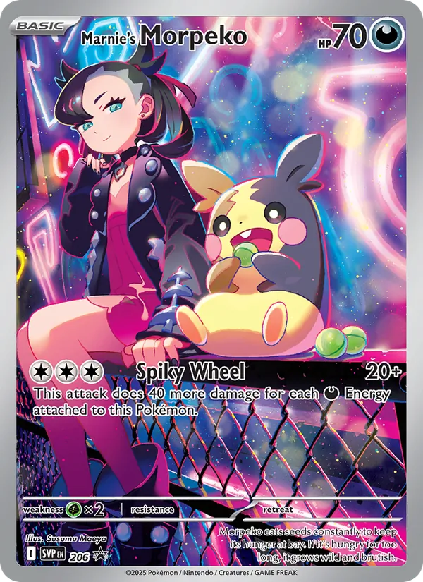 Marnie's Morpeko (SVP Black Star Promos #206/225)