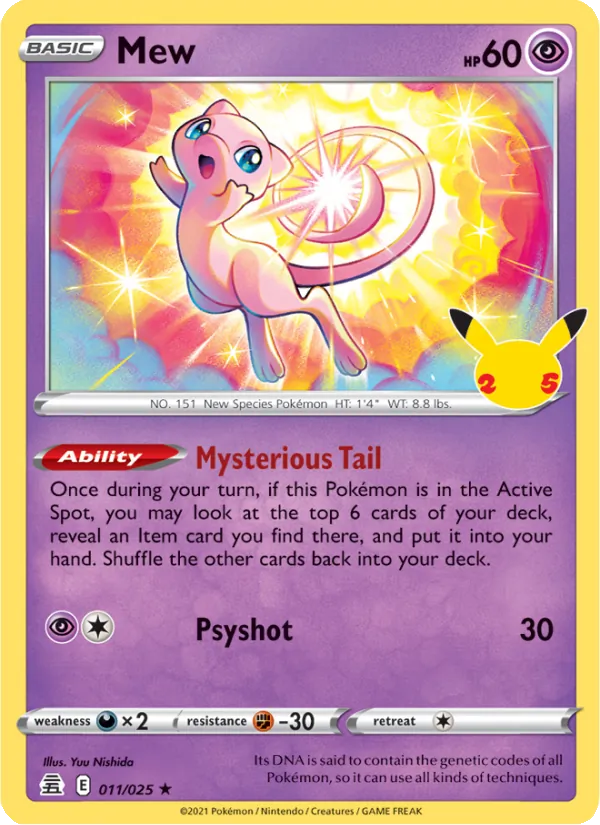 Mew (Celebrations #11/25)