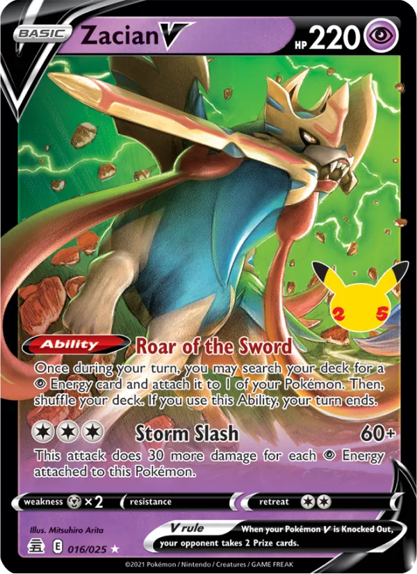 Zacian V (Celebrations #16/25)