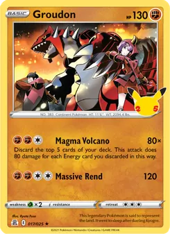 Groudon (Celebrations #17/25)