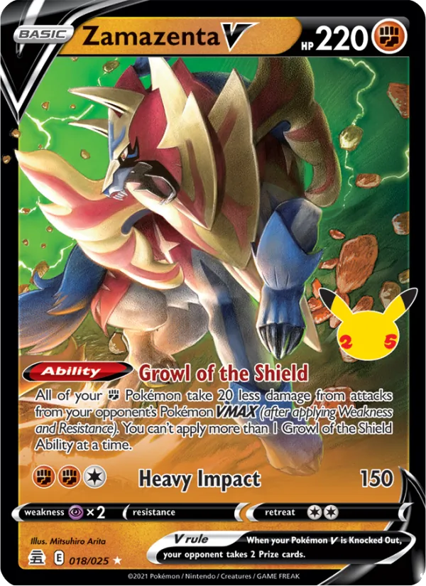 Zamazenta V (Celebrations #18/25)