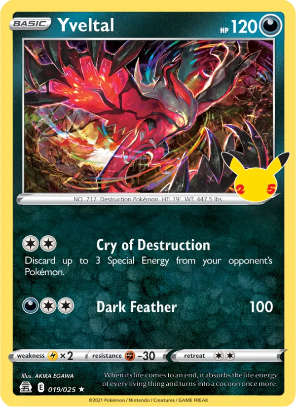Yveltal (Celebrations #19/25)