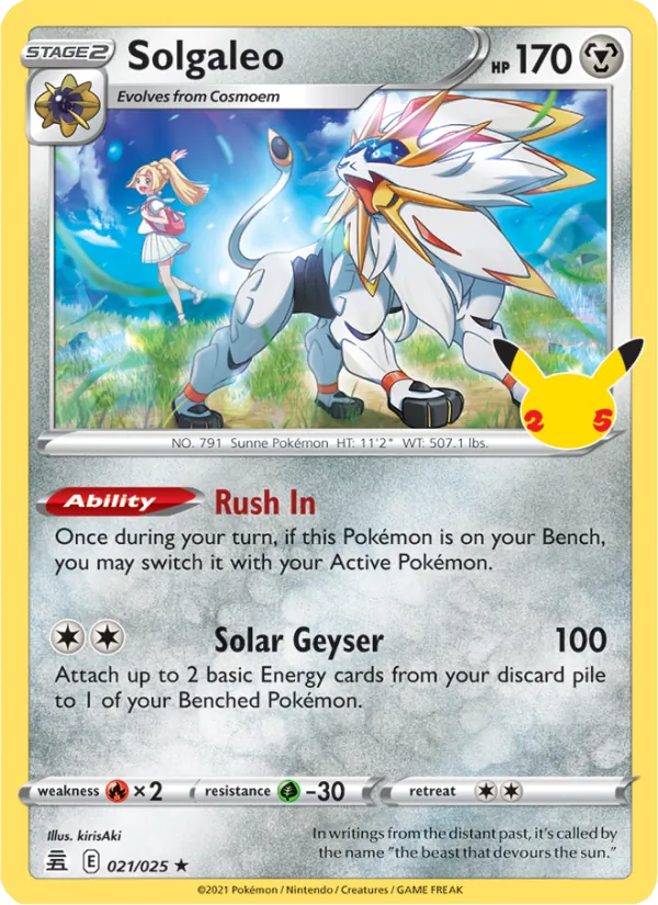 Solgaleo (Celebrations #21/25)