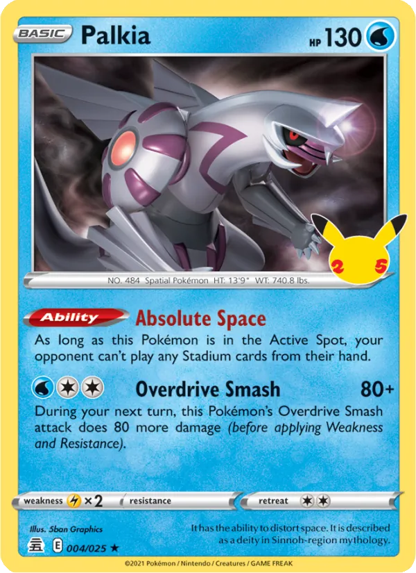 Palkia (Celebrations #4/25)