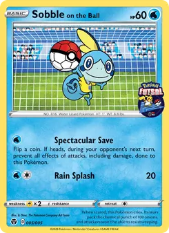 Sobble on the Ball (Pokémon Futsal 2020 #5/5)