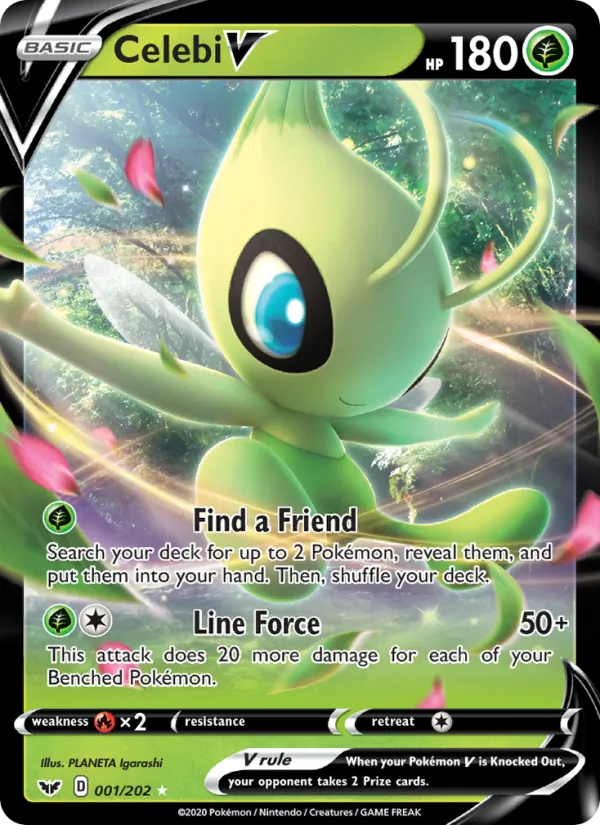 Celebi V (Sword & Shield #1/202)