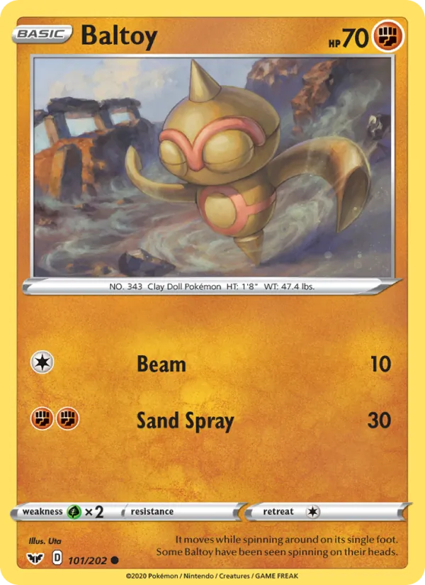 Baltoy (Sword & Shield #101/202)