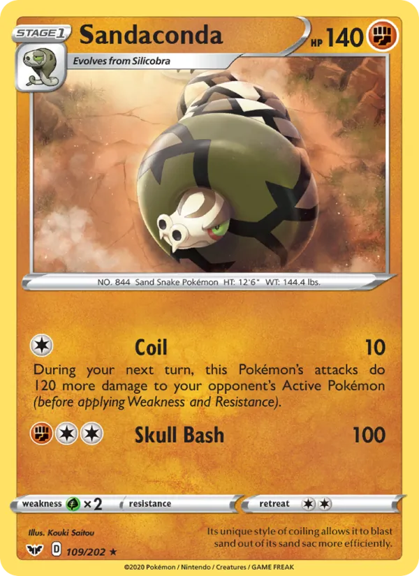 Sandaconda (Sword & Shield #109/202)