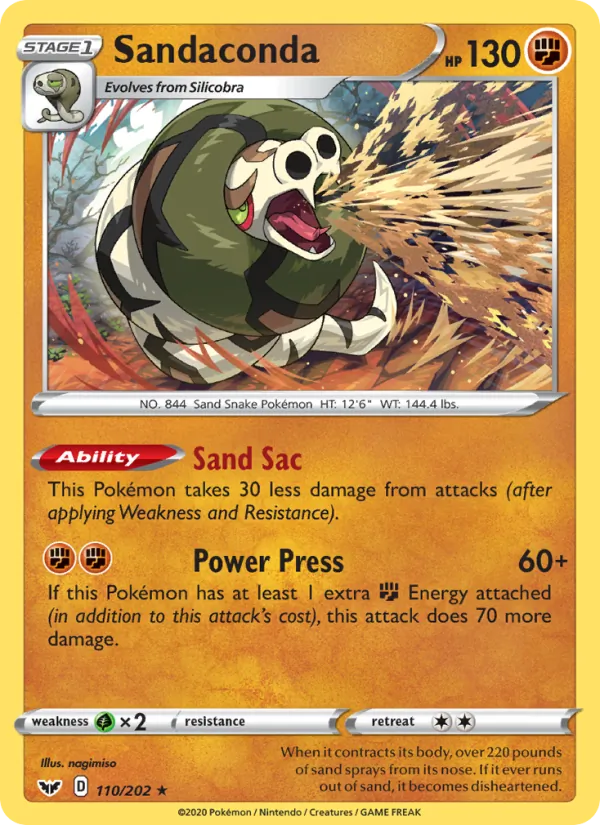 Sandaconda (Sword & Shield #110/202)