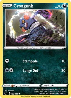Croagunk (Sword & Shield #123/202)