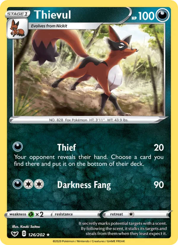 Thievul (Sword & Shield #126/202)